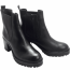 Goodstep Rafaela 2591-C03 Damen Bootie in der Farbe schwarz, Leder.