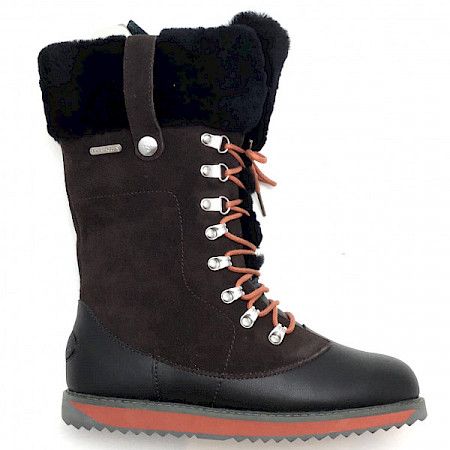 EMU W12327 Damen Bootie in der Farbe espresso,Leder. EMU W12327 Damen Bootie in der Farbe espresso,Leder.