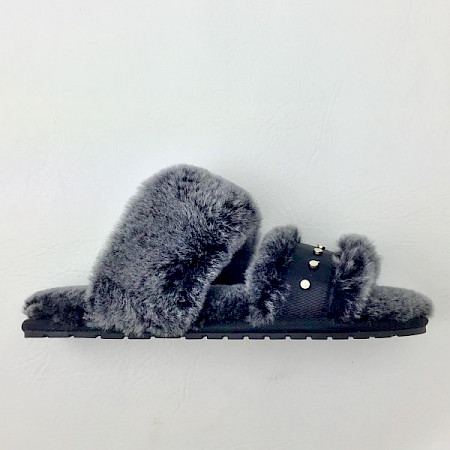 EMU W12056 Meeks Damen Hausschuh in der Farbe schwarz. EMU W12056 Meeks Damen Hausschuh in der Farbe schwarz.