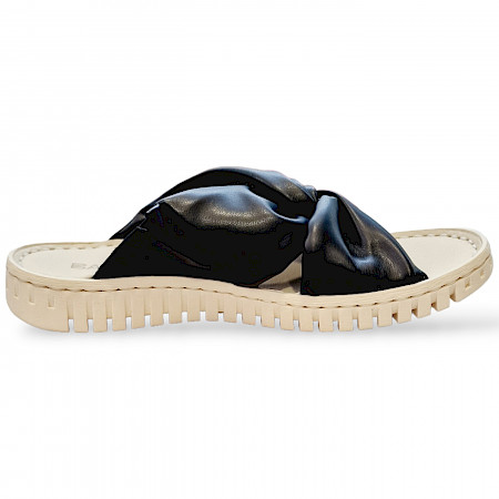 Bugatti Zola Damen Pantolette in schwarz. Bugatti Zola Damen Pantolette in schwarz.