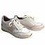 Jana Shoes 8-23703-28 191 Damen Sneaker in der Farbe weiß/silber, Leder.