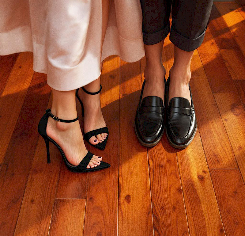 Elegante Schuhe für die perfekte Date Night: Stilvolle High Heels und klassische Loafer in zeitlosem Schwarz – ideal für Rendezvous, Dinner-Date oder besondere Abende. Diese eleganten Damenschuhe und modernen Ausgehschuhe vereinen Stil, Klasse und Selbstbewusstsein. Perfekt für alle, die Date-Night-Schuhe online kaufen und bei ihrem Auftritt nichts dem Zufall überlassen möchten. Jetzt elegante Schuhe für besondere Momente im Onlineshop kassedy.de entdecken.