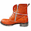 Kristofer 2107 Damen Boot in orange, kassedy , oldenburg, schuhe, onlineshoppen