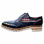 Melvin&Hamilton 104678 Tom 22 H.Boots in blau/weiß. kassedy #business schuh #glencheckmuster #herrenschuhe #übergrössen