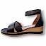 Remonte D6458-00 D.Sandalette in schwarz.