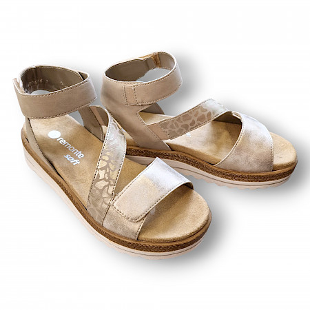 Remonte D0Q53-62 S23 D.Sandalette in muschel/ginger. Remonte D0Q53-62 S23 D.Sandalette in muschel/ginger.