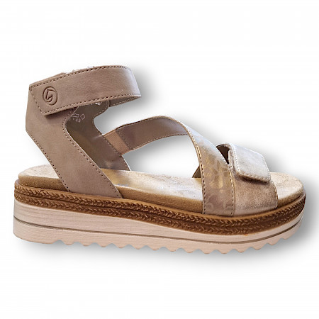 Remonte D0Q53-62 S23 D.Sandalette in muschel/ginger. Remonte D0Q53-62 S23 D.Sandalette in muschel/ginger.