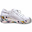 Artiker 52C2153  Keilabsatz DamenSneaker in weiß/bunte Sohle.