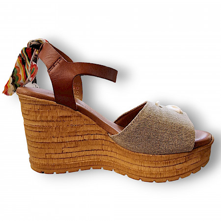 Goodstep 4165-T20 D.Sandalette in beige/blume. Goodstep 4165-T20 D.Sandalette in beige/blume.