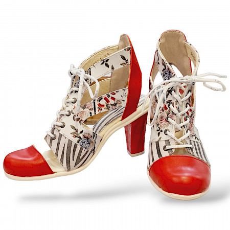 Eject Tulipa 20.521.002 S23 in rot/kombi D.Sommer Bootie. Eject Tulipa 20.521.002 S23 in rot/kombi D.Sommer Bootie.