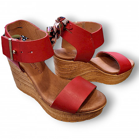 Goodatep 4162-C13 in rot D.Sandalette. Goodatep 4162-C13 in rot D.Sandalette.