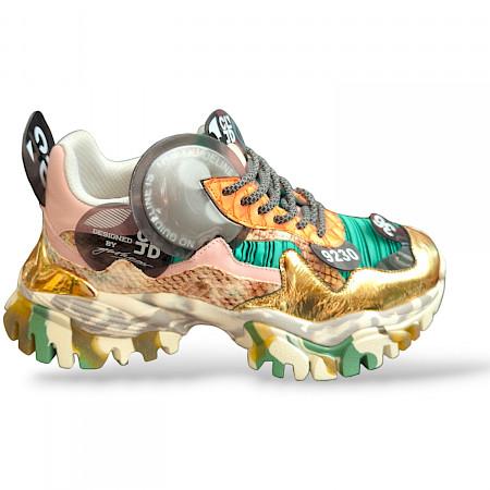 CLDJ Milano Designer Schuhe f033-2322 in schwarz/pink/gold D.Sneaker Kassedy.de oldenburg CLDJ Milano Designer Schuhe f033-2322 in schwarz/pink/gold D.Sneaker Kassedy.de oldenburg