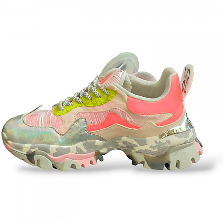 CLDJ Milano Designer Schuhe f033-2320 in pink/gelb/silberD.Sneaker kassedy.de oldenburg CLDJ Milano Designer Schuhe f033-2320 in pink/gelb/silberD.Sneaker kassedy.de oldenburg