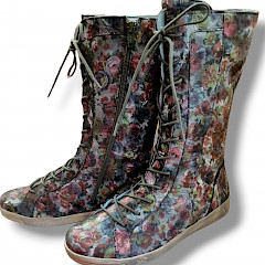 Cloud Adjo blue Blumen D. Boot H23, Die neue Kollektion der Cloud Schuhe beginnt hier in unserem online Shop bei  kassedy.de ., versandkostenfrei, günstig kaufen