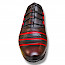Kristofer 215 in bordeaux/rot H.Slipper H23. schwarz rot Herren Slipper, außergewöhnliche schuhe, kassedy aus oldenburg