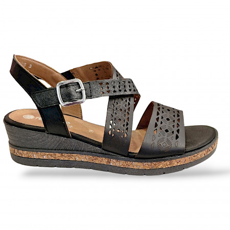 Remonte D3069-02 in schwarz//graphit D.Sandalette F24. kassedy.de , oldenburg Remonte D3069-02 in schwarz//graphit D.Sandalette F24. kassedy.de , oldenburg