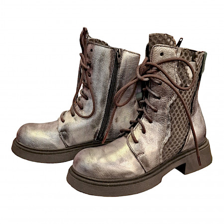 Papucei Dara in silber D.Sommer Boots F24. Papucei Dara in silber D.Sommer Boots F24.