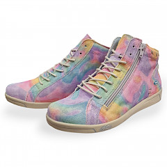 Cloud Aika Boot in soop bubble, regenboge farbendDamen Boots F24. coole, ausgefallene Schuhe, kassedy oldenburg