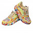 Laura Vita Nikito 02 in jaune D.Sneaker F24. regenbogen Farben