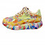 Laura Vita Nikito 02 in jaune D.Sneaker F24. regenbogen Farben