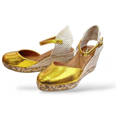 Viguera 1983 in gelb metallic D.Plateau Espadrilles S24. kassedy.de , oldenburg Viguera 1983 in gelb metallic D.Plateau Espadrilles S24. kassedy.de , oldenburg