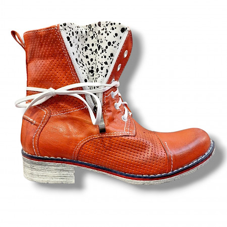 Kristofer 2107 in orange D.Boots F24. Kristofer 2107 in orange D.Boots F24.