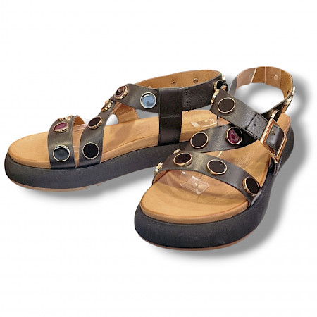 Inuovo A96013 in schwarz D.Sandalette F24. kassedy oldenburg, not copy, kassedy.de Inuovo A96013 in schwarz D.Sandalette F24. kassedy oldenburg, not copy, kassedy.de