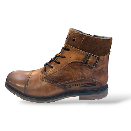Bugatti AOU Boots, Herren Boots, Cognac Farbe, bequeme Schuhe, stylische Boots, Leder Boots, hochwertige Verarbeitung, kuschel-weiches Innenmaterial, Reißverschluss, Schnürung, Langlebigkeit,... Bugatti AOU Boots, Herren Boots, Cognac Farbe, bequeme Schuhe, stylische Boots, Leder Boots, hochwertige Verarbeitung, kuschel-weiches Innenmaterial, Reißverschluss, Schnürung, Langlebigkeit,...