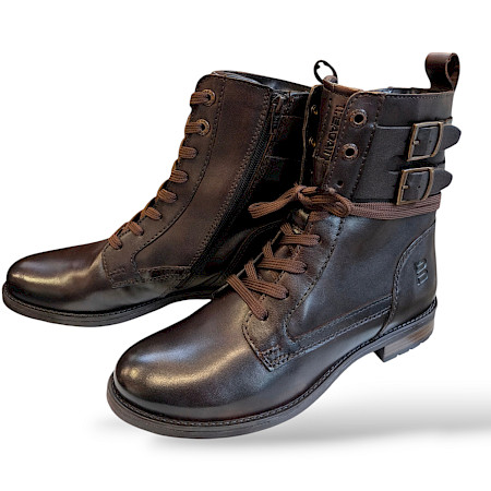 TT Bagatt AFS in dunkelbraun Boots mit Schnallen TT Bagatt AFS in dunkelbraun Boots mit Schnallen