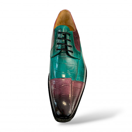 Melvin&Hamilton Leonardo 45 125670 in grün/burgund H.Schnürer 42H. Melvin&Hamilton Leonardo 45 125670 in grün/burgund H.Schnürer 42H.