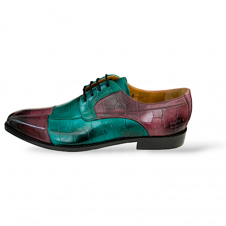 Melvin&Hamilton Leonardo 45 125670 in grün/burgund H.Schnürer 42H. Melvin&Hamilton Leonardo 45 125670 in grün/burgund H.Schnürer 42H.