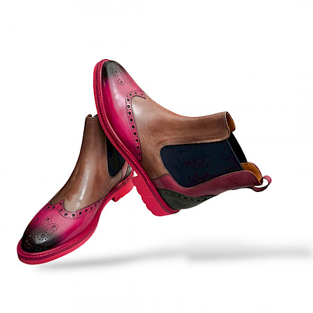 Melvin&Hamilton Selina 29 126247 in dark pink Chelsea Melvin&Hamilton Selina 29 126247 in dark pink Chelsea