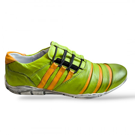 Kristofer 215 in hellgrün/orange Slipper Kristofer 215 in hellgrün/orange Slipper