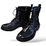 Contes Schuhe Damen online kaufen, Leder-Boots Blau Metallic, stylische Damen-Boots mit herausnehmbarer Sohle, bequeme Damen-Stiefeletten mit Mikrofaserfutter, modische Herbst- und Winter-Boots, robuste Leder-Boots Damen, Contes 662 kaufen.