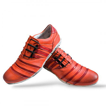 Kristofer 215 in orange/rot Slipper Kristofer 215 in orange/rot Slipper