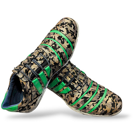 Kristofer 215 in animal print/grün 42H H.Slipper. Kristofer 215 in animal print/grün 42H H.Slipper.