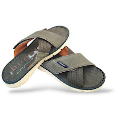Bugatti Flip Flop Herren, Bugatti AKO grün kaufen, Herren Flip Flops Leder, Sommer Flip Flop Herren, bequeme Herren Sandale, Herren Sommerschuh Leder, Bugatti Herrenschuhe Sommer, Herren Zehensandalen aus Leder, Flip Flop mit Klettverschluss, modische Herren Flip Flops, Kassedy Herrenschuhe