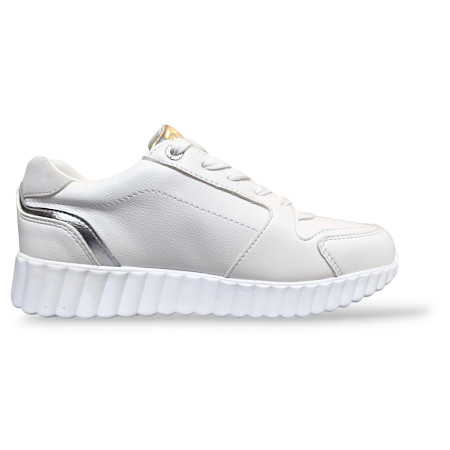 TT Bagatt AI6 - Damenschuhe Weiß/Silber - Modische Schuhe online kaufen - Bequeme Schuhe für Damen - Elegante Schuhe für jeden Anlass TT Bagatt AI6 - Damenschuhe Weiß/Silber - Modische Schuhe online kaufen - Bequeme Schuhe für Damen - Elegante Schuhe für jeden Anlass