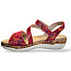 Remonte R6860-90, Remonte Sandalette rot, Remonte Sandalette Damen, Remonte Schuhe Leder, Sandaletten mit Klettverschluss, bequeme Damensandalen, Sandalen mit herausnehmbarer Einlegesohle, rote Sandalette Damen, Remonte online kaufen, Sommerschuhe Damen Leder, Sandalen die nicht einengen, Damenschuhe Remonte Kassedy, Sommer 2025 Sandaletten