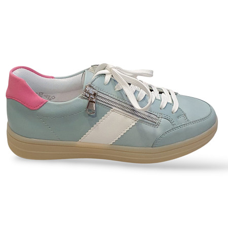 Damen Sneaker, Remonte D2C02-12, Babyblau Sneaker, Leder Sneaker, Sneaker mit Reißverschluss, herausnehmbare Einlegesohlen, Damen Schuhe Übergrößen, Schuhhaus Kassedy Oldenburg, modische... Damen Sneaker, Remonte D2C02-12, Babyblau Sneaker, Leder Sneaker, Sneaker mit Reißverschluss, herausnehmbare Einlegesohlen, Damen Schuhe Übergrößen, Schuhhaus Kassedy Oldenburg, modische...