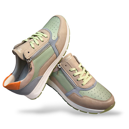 Remonte D2G00-52 Sneaker in Grün/Kombi – Komfort trifft Stil Remonte D2G00-52 Sneaker in Grün/Kombi – Komfort trifft Stil