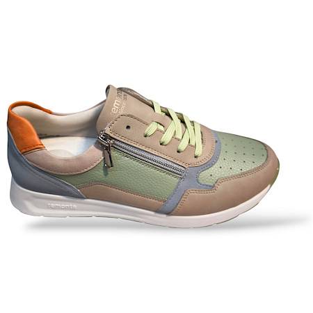 Remonte D2G00-52 Sneaker in Grün/Kombi – Komfort trifft Stil Remonte D2G00-52 Sneaker in Grün/Kombi – Komfort trifft Stil