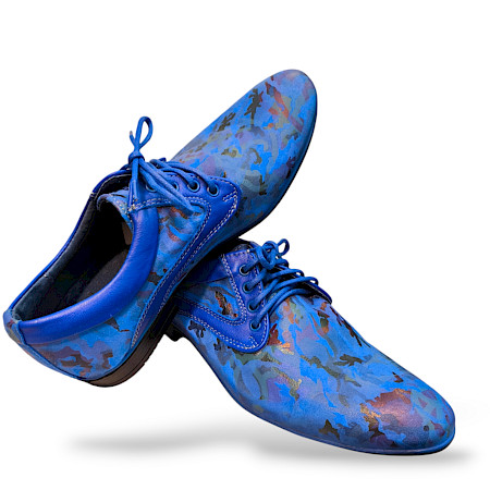 Kristofer 1412 in royalblau/camouflage H.Schnürer 52F. Kristofer 1412 in royalblau/camouflage H.Schnürer 52F.