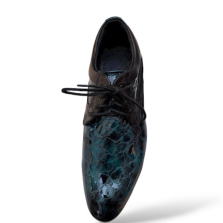 Kristofer 1412 in grün/schwarz/kroko H.Schnürer 52F. Kristofer 1412 in grün/schwarz/kroko H.Schnürer 52F.