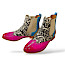 Entdecke die Melvin & Hamilton 124669 Selina 29 Damen Chelsea Boots in Fuxia/Yellow/White – Dein neuer Fashion-Statement!