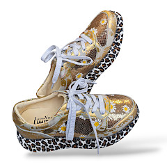 Laura Vita Nikito 52 in or Damen Sneaker ,kassedy schuhhaus oldenburg, schuhe bis 42, bunte schuhe, damen schuhe aussergwöhnlich