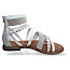 Lazamani, Lazamani LA75031, Lazamani Sandalette weiß, Sandalette Glitzer Damen, Ledersandalen Damen, weiße Sandalette Leder, Sommerschuhe Damen, Glitzersandalen kaufen, Kassedy Schuhe, bequeme Sandaletten Damen, Damen Sandalen mit Glitzer, Lazamani online kaufen, stylische Sandalette Sommer, elegante Sommersandalen, Schuhe kaufen bei Kassedy
