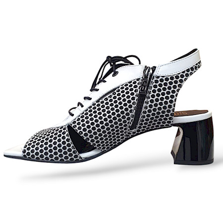 Simen 7587A, Simen Sandalette weiß schwarz, Damen Sandalette mit Absatz, hochwertige Leder Sandaletten, bequeme Sandaletten Damen, elegante Sandaletten für den Sommer, Sandaletten mit Schnürung,... Simen 7587A, Simen Sandalette weiß schwarz, Damen Sandalette mit Absatz, hochwertige Leder Sandaletten, bequeme Sandaletten Damen, elegante Sandaletten für den Sommer, Sandaletten mit Schnürung,...