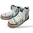 Rebecca White Y51-4, Rebecca White Sommer Boots, blaue Sommerboots Damen, Lederboots Damen Sommer, bequeme Sommerboots Leder, Keilabsatz Sommerstiefeletten, Damenstiefel Sommer blau, Rebecca White Schuhe kaufen, Kassedy Damenschuhe Sommer, Damen Sommerboots mit Keilabsatz