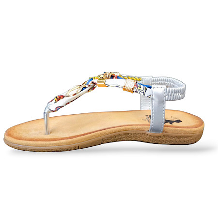 2GO Zehensteg Sandalette silber weiß, Damen Sommerschuhe leicht, bequeme Zehentrenner Stoff, 2GO Sandalen online kaufen, leichte Zehensteg Sandalen Damen, stylische Sandalette silber, Kassedy Schuhe... 2GO Zehensteg Sandalette silber weiß, Damen Sommerschuhe leicht, bequeme Zehentrenner Stoff, 2GO Sandalen online kaufen, leichte Zehensteg Sandalen Damen, stylische Sandalette silber, Kassedy Schuhe...